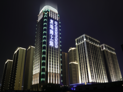 武漢復(fù)地新港城泛光照明工程--2019神燈獎申報工程