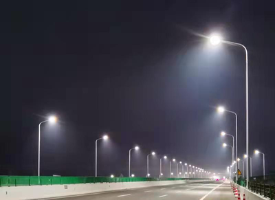 照亮回家路!博深高速瀝林西互通路段全部完成照明工程