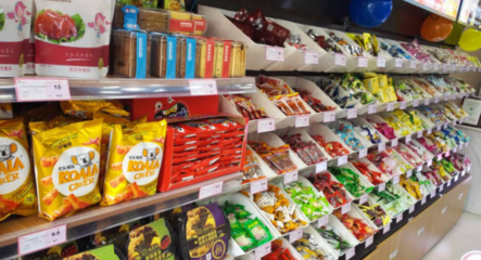 休閑食品加盟店在食品銷售市場中的市場地位分析